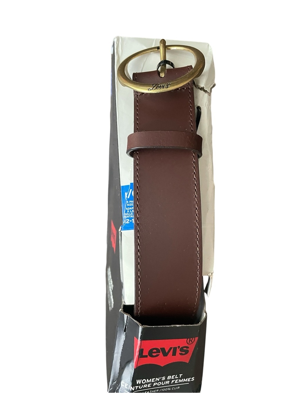 Levi's Women's Brown Leather Belt